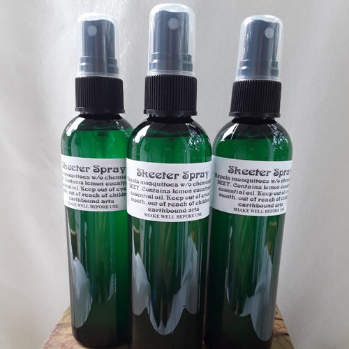 All-natural mosquito repellent spray