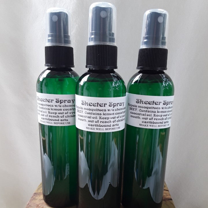 All-natural mosquito repellent spray